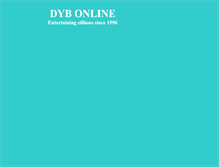 Tablet Screenshot of dyb.com